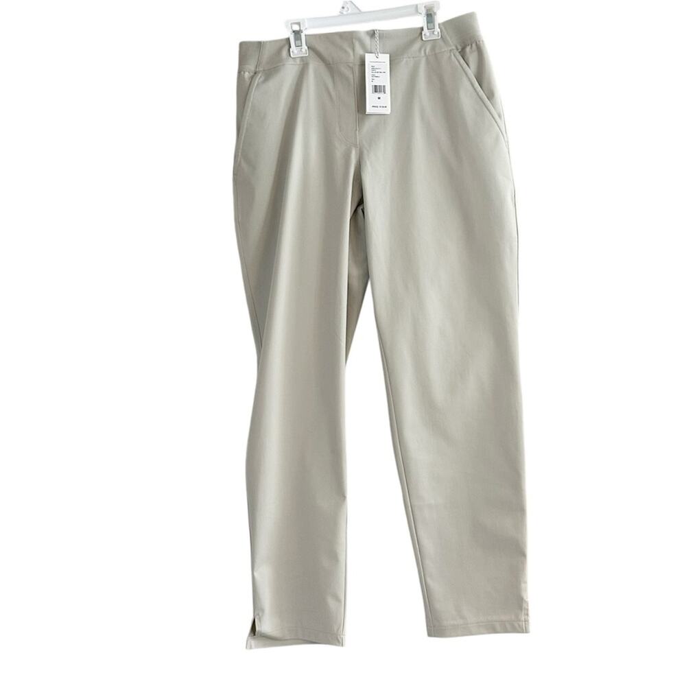 Vineyard Vines Pull on Knit Twill Pants 2P001323 Mens Medium 2023 ICE PEBBLE NWT